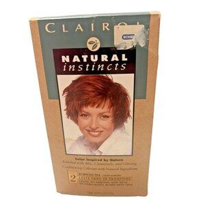 New Vtg CLAIROL NATURAL INSTINCTS 21 Spiced Tea‎ Light Auburn Lev 2 Discontinued